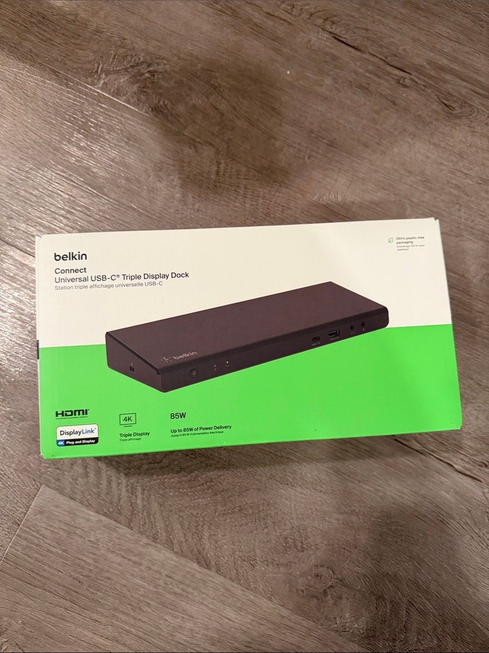 belkin Black USB-C Triple Display Docking Station